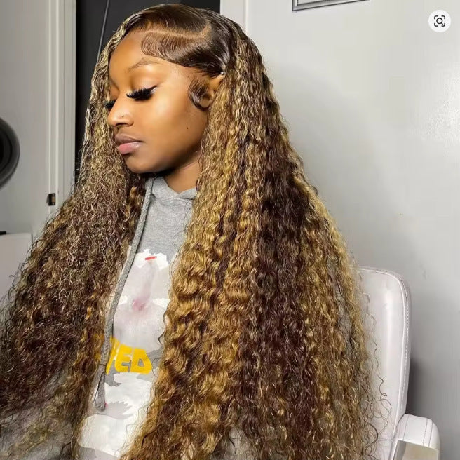 Fashionable Piano-Color Front Lace Wigs