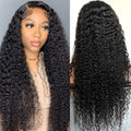 13x4 Lace Frontal Human Hair Wig,Natural Color,Deep Wave,150 Density